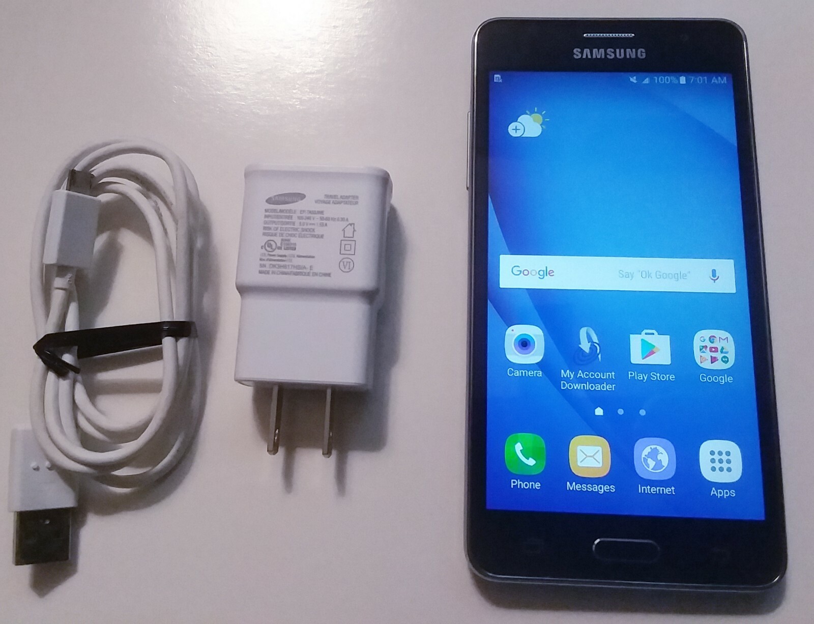 Samsung Galaxy On5 8GB 4GLTE Prepaid Smartphone for Simple Mobile,MINT CONDITION
