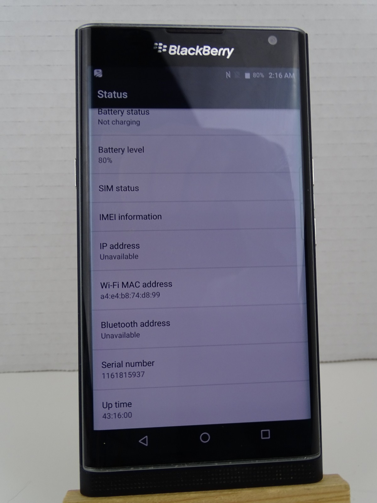 BlackBerry Priv Smartphone – STV 100-1 Android 32GB 4G Unlocked CA Tested