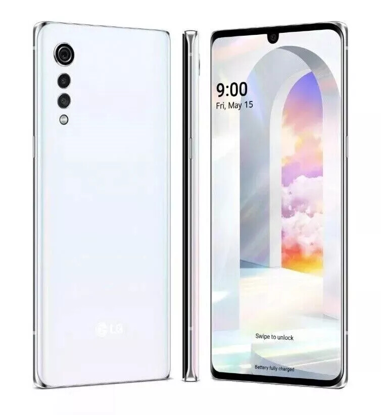 Original Unlocked LG Velvet 5G G9 LM-G900UM LM-G900TM LM-G900VM 6/128GB Single