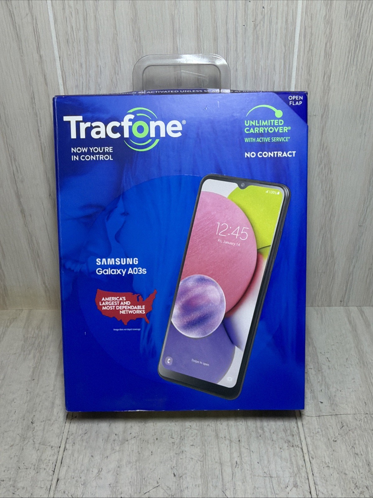 Samsung Galaxy A03s SM-S134DL 32GB TRACFONE – Tested Factory Reset Ready To Go