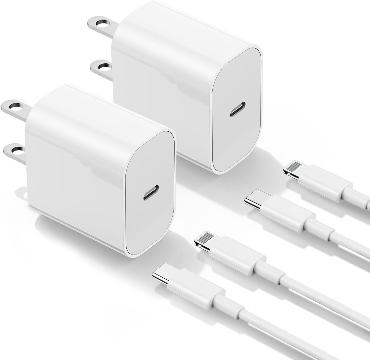 6Ft Fast Charging Block Type-C for iPhone 14 Pro Max/14 Plus