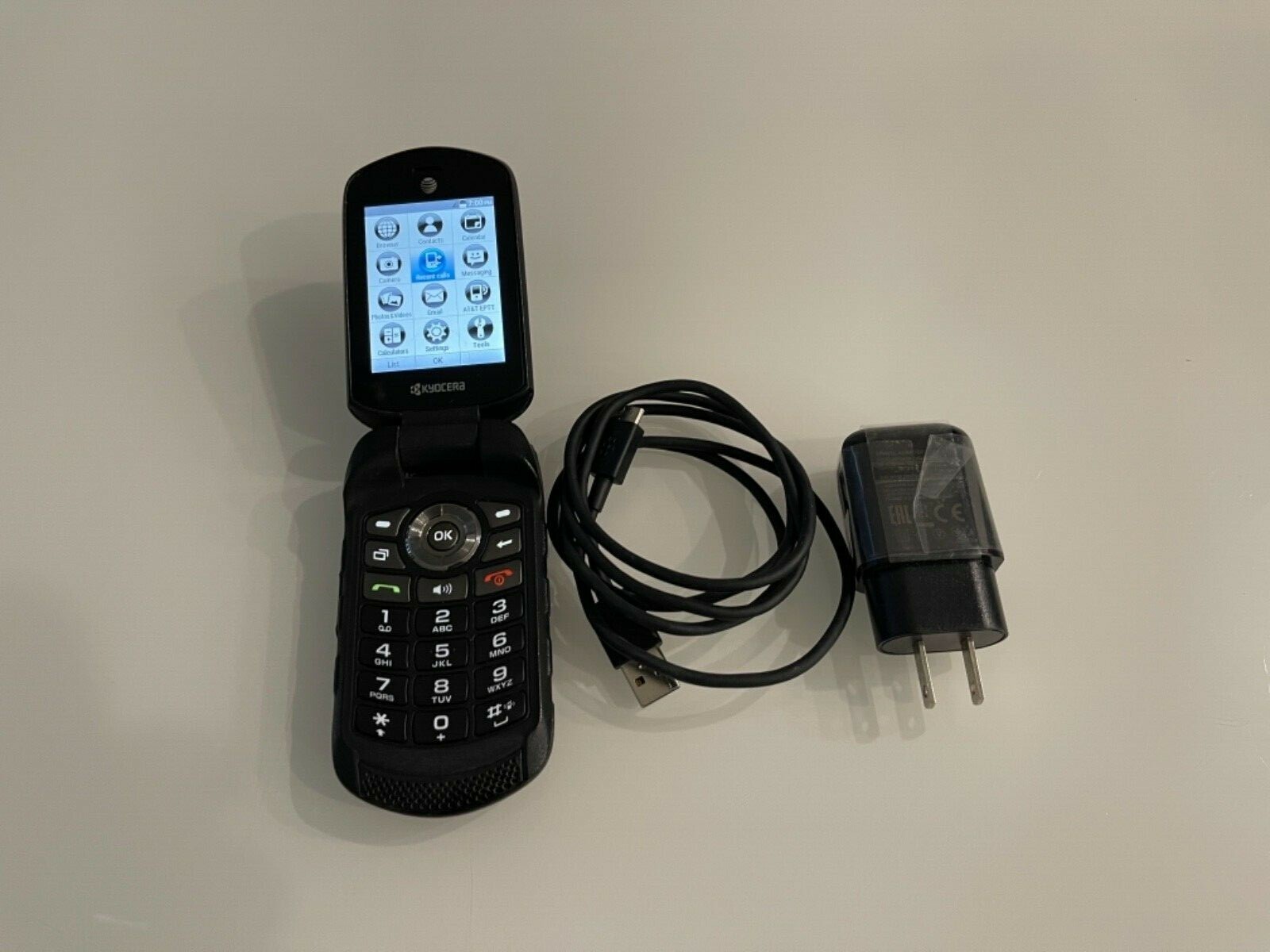 Kyocera Duraxe E4710 – 8GB – Black Unlocked Smartphone-Grade C