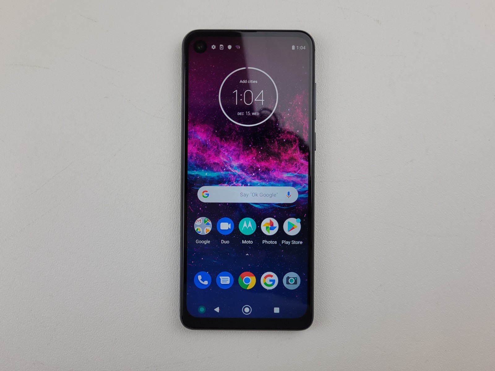 Motorola One Action (XT2013-4) 128GB – Blue (GSM Unlocked) Smartphone – H7932