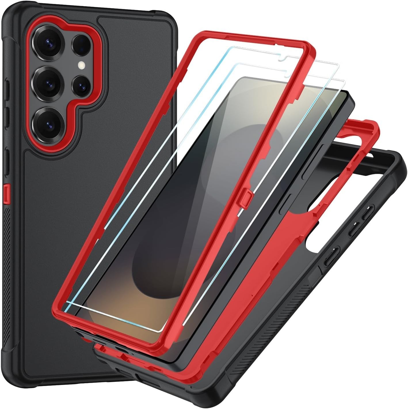 For Samsung Galaxy S25 Ultra 5G Case with Heavy Duty Shockproof Protective Cover