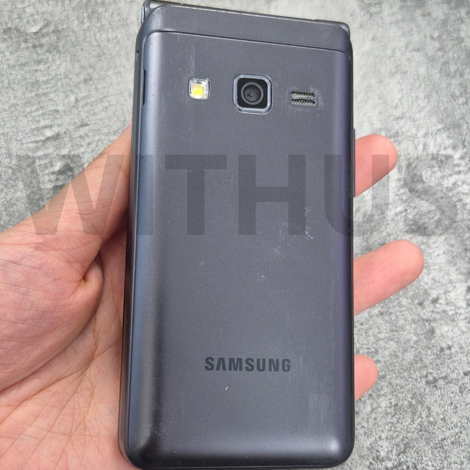 [CLEARANCE] Samsung Galaxy Folder2 32G SM-G160N Unlocked LTE 2021.ver_Grey
