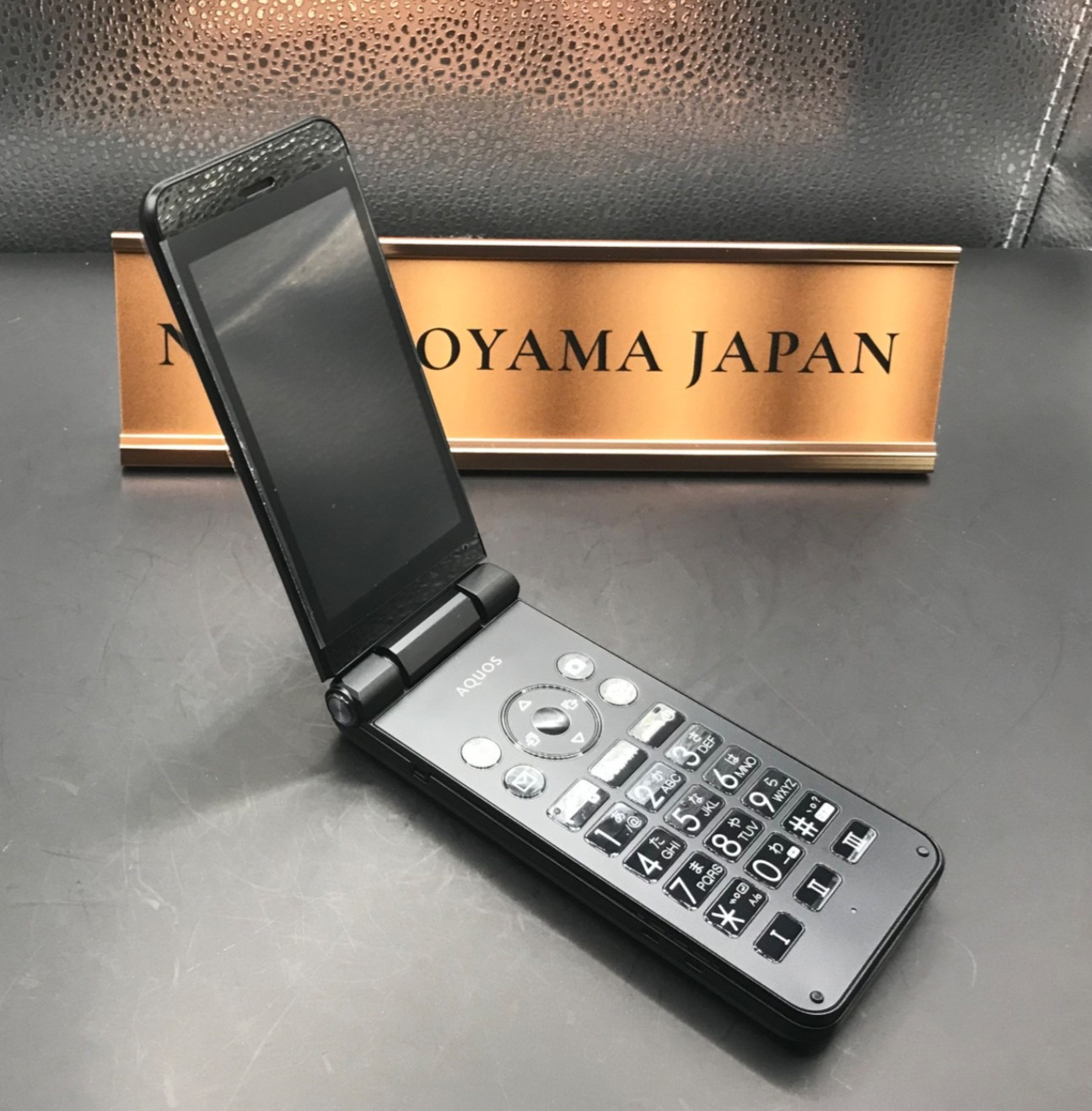SHARP SH-N01 AQUOS KEITAI ANDROID FLIP PHONE UNLOCKED BLACK SH-01J 601SH Used