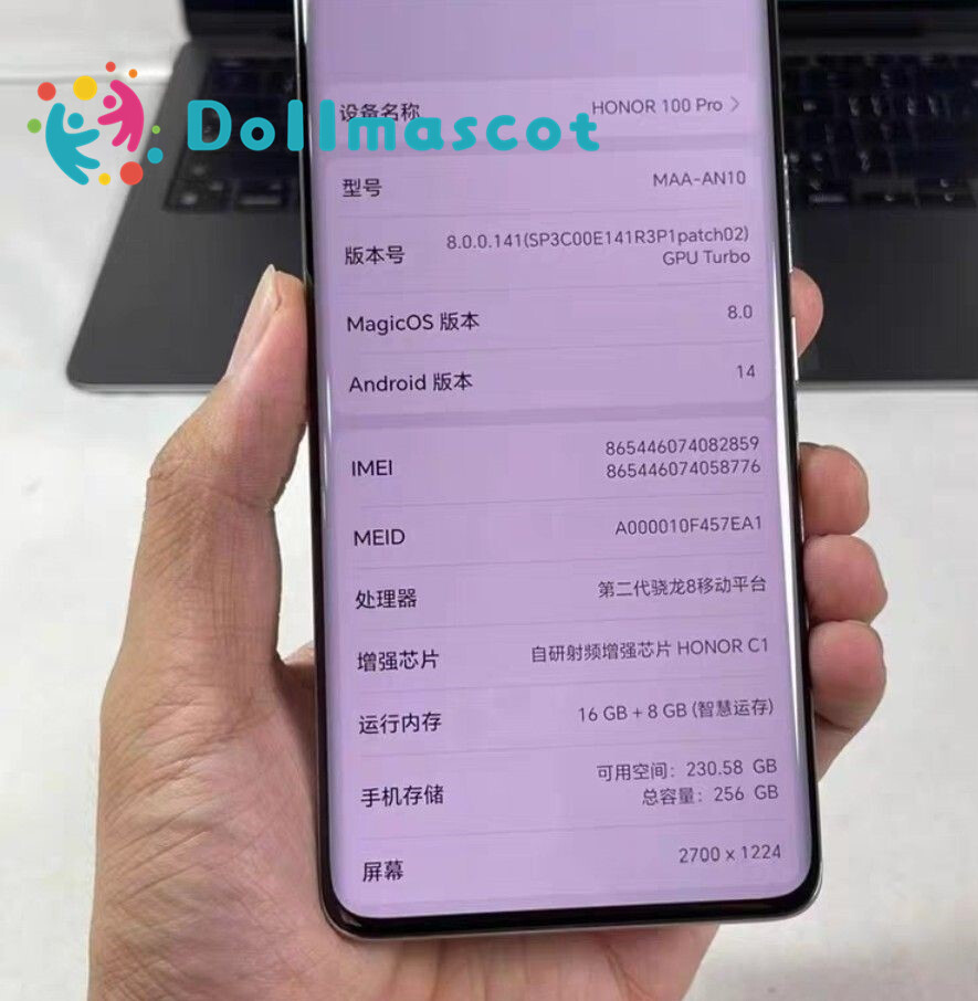 Original 6.78″ Honor 100 Pro 50MP Dual SIM 5G SmartPhone Unlocked