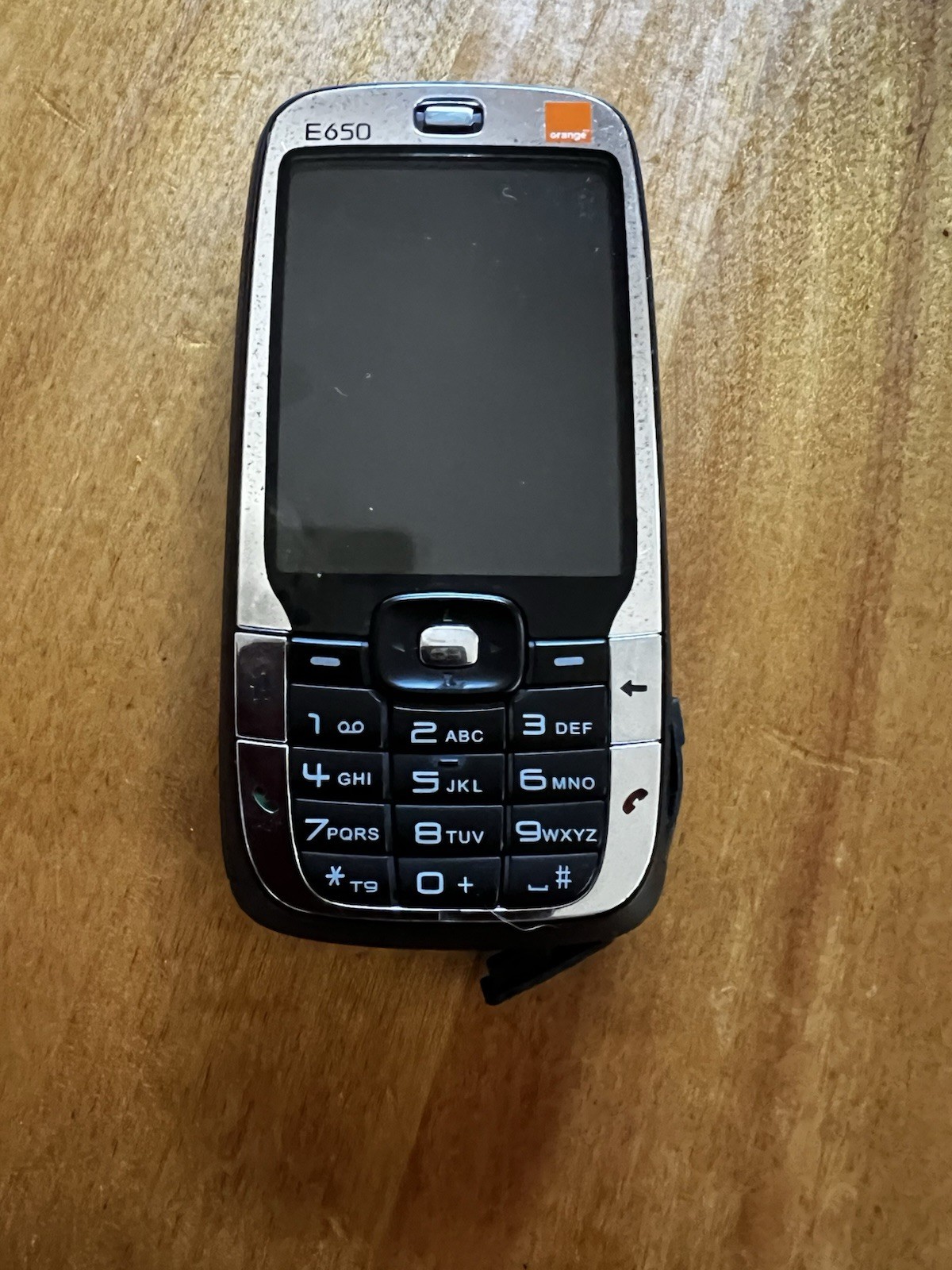 Smartphone (Orange-HTC) Fully Functional. Silver front and black body. Good!