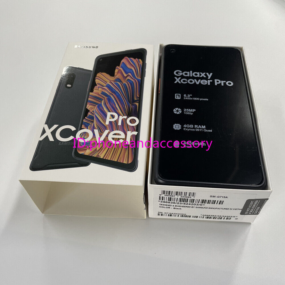Samsung Galaxy Xcover Pro SM-G715U1/ G715A 6.3″Unlocked(Any Carrier)- New Sealed