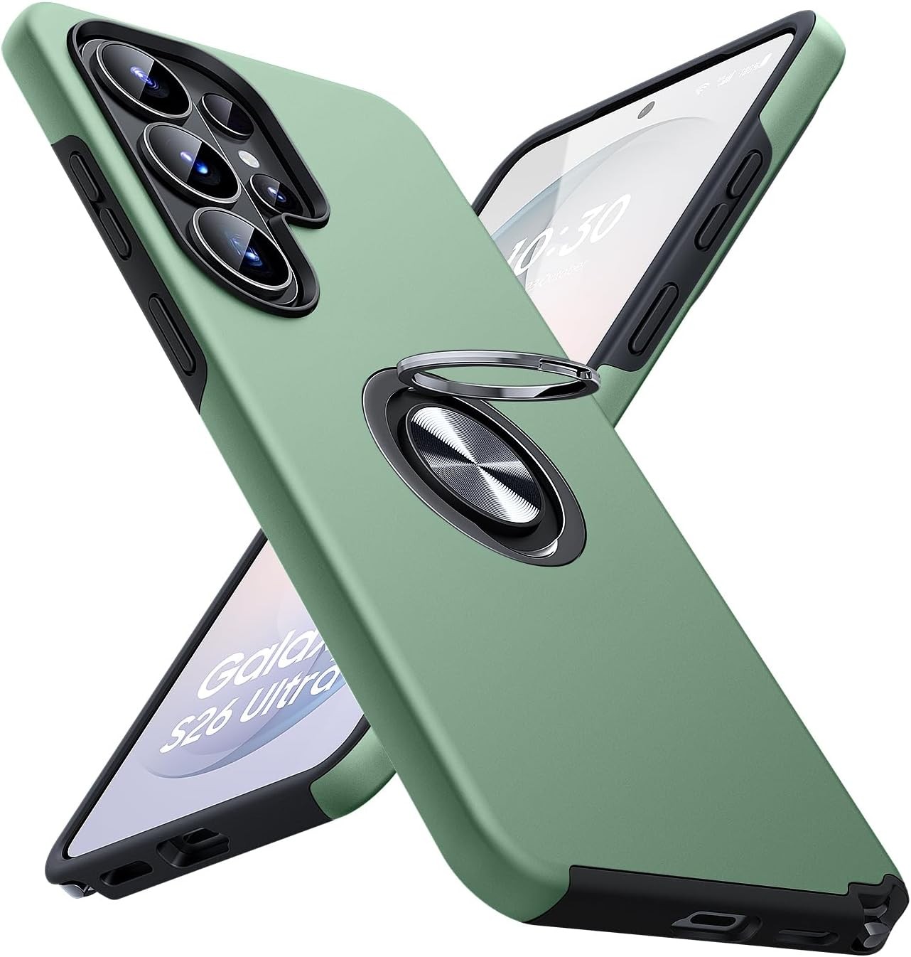 Samsung Galaxy S26 Ultra Case, Dual Layer Heavy Duty Shockproof Cover, Alpine Gr