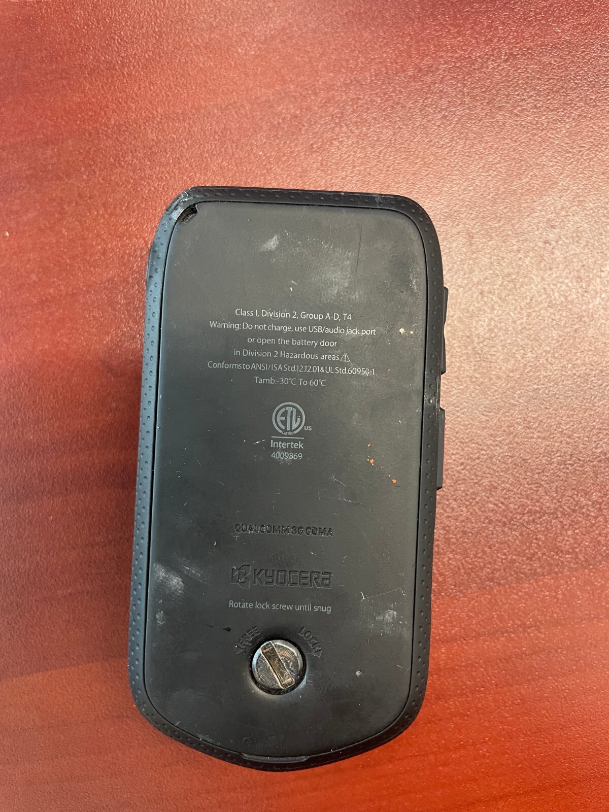 Kyocera DuraXE E4710 – 8GB – Black (Sprint/T-Mobile) (Single SIM)
