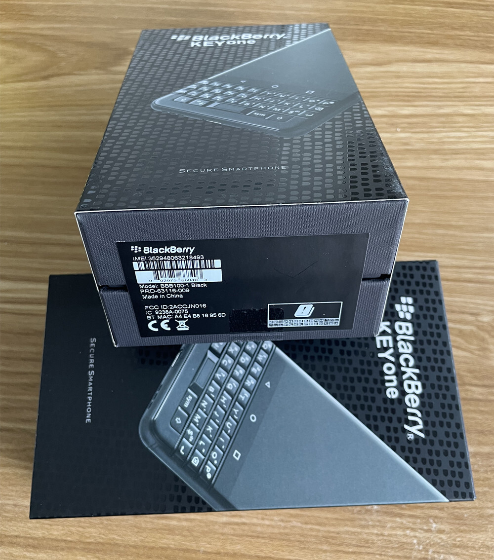 BlackBerry KeyOne 4G LTE MobilePhone SingleSIM 4.5”32/64GB 12MP QWERTY Keyboard