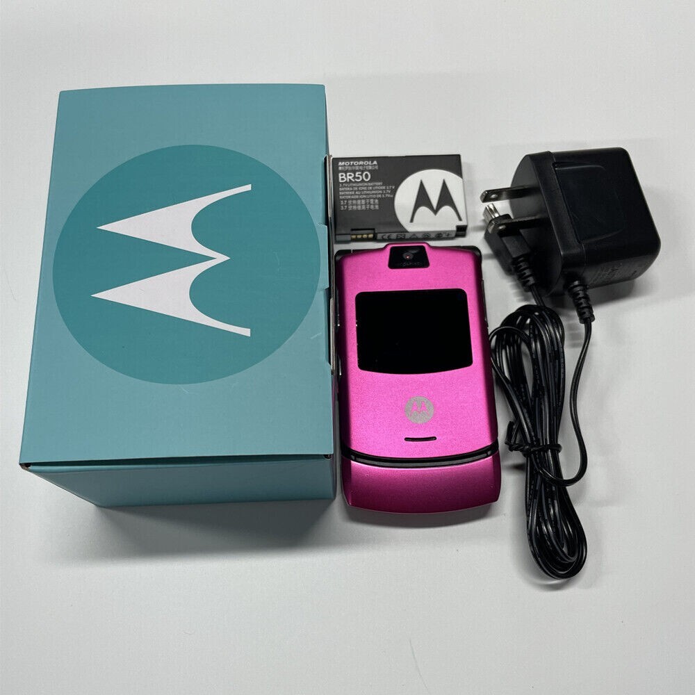 Motorola RAZR V3 V3i Retro Flip Phone – All Colours Unlocked – Pristine GRADE A+