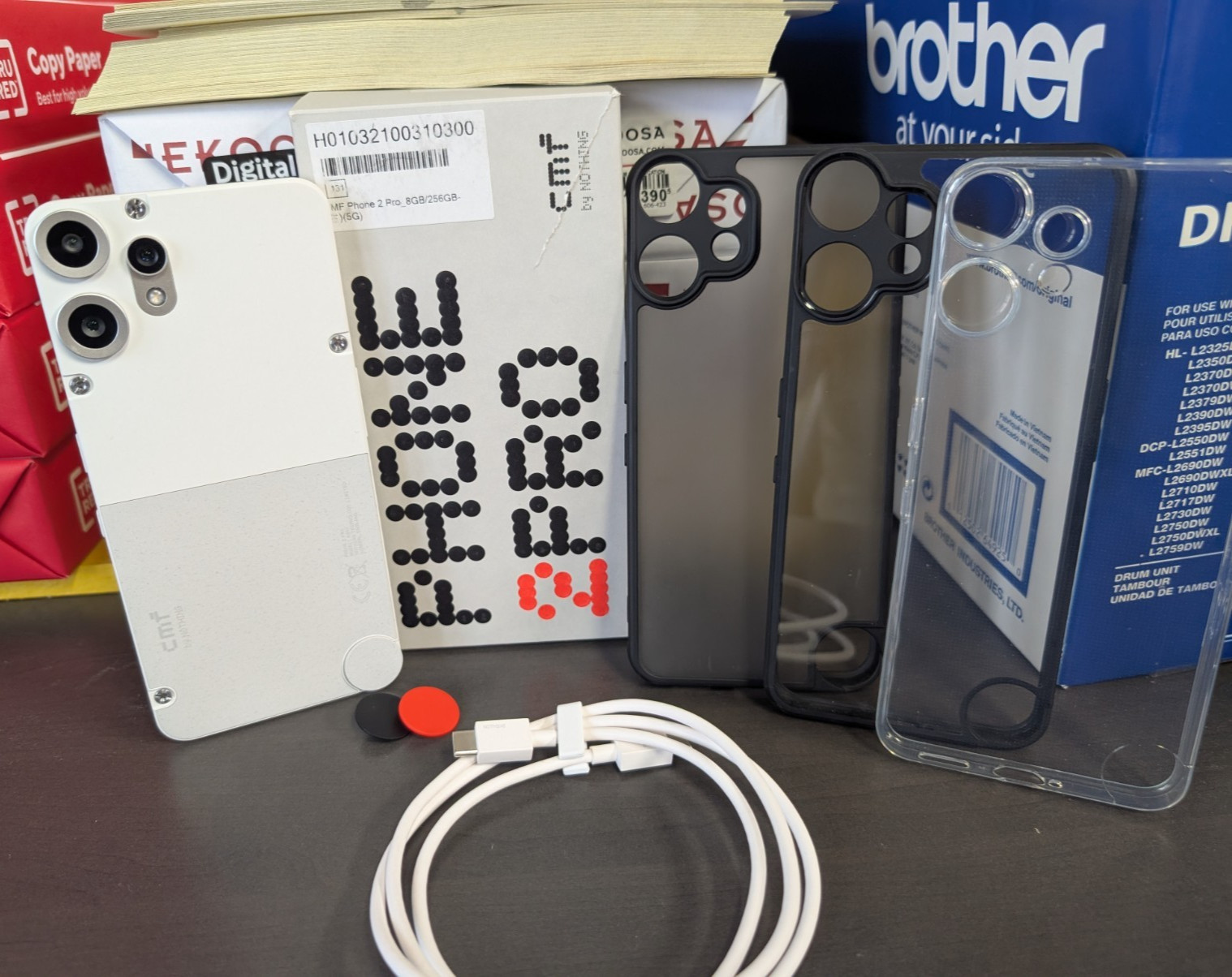 Open-Box in USA, Factory Unlocked White CMF Phone 2 Pro 5G, 256GB + more