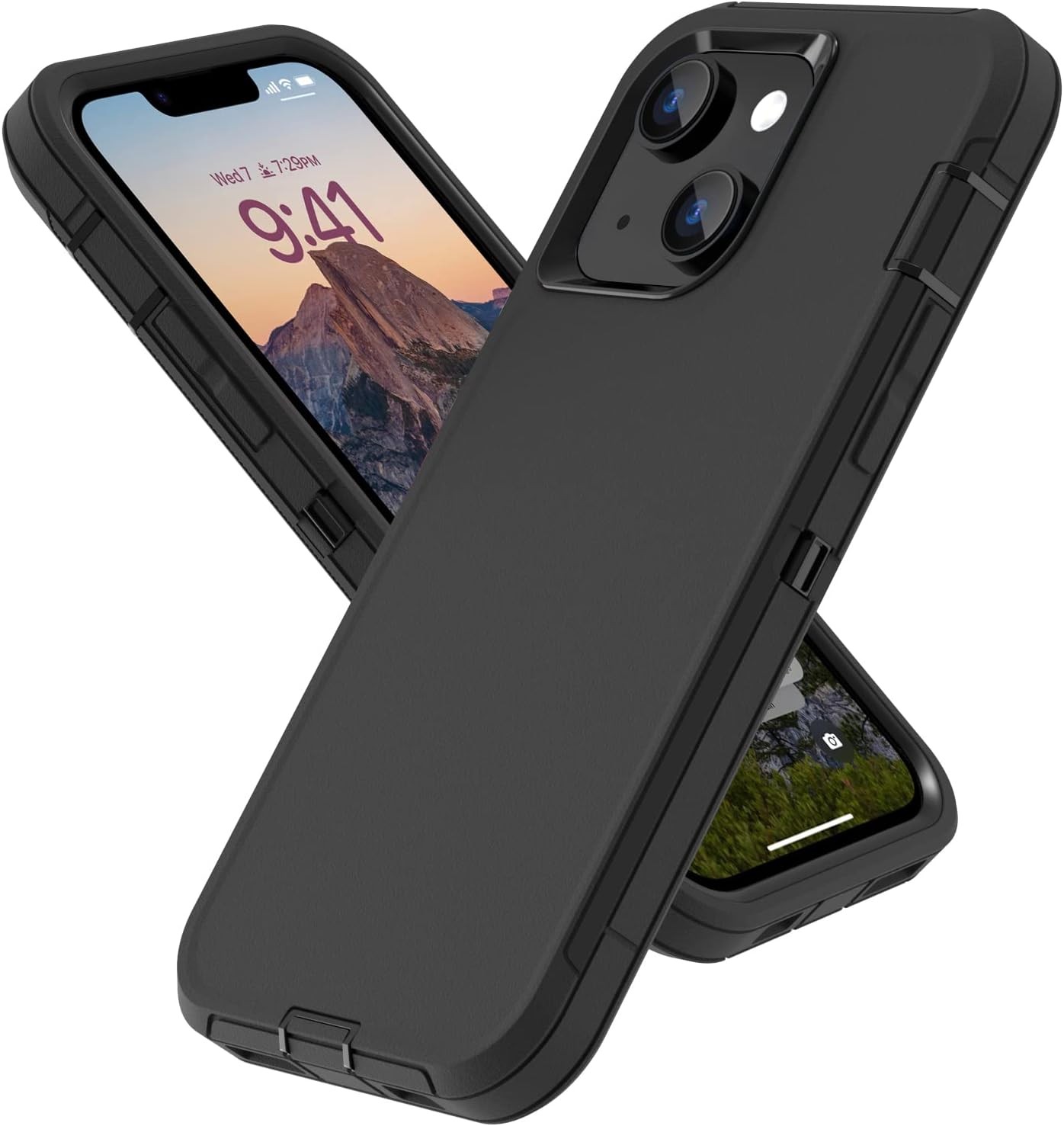 iPhone 16e Case, Protective Cover for 13, 14, 15, 16E 6.1″, Heavy Duty Shockproo