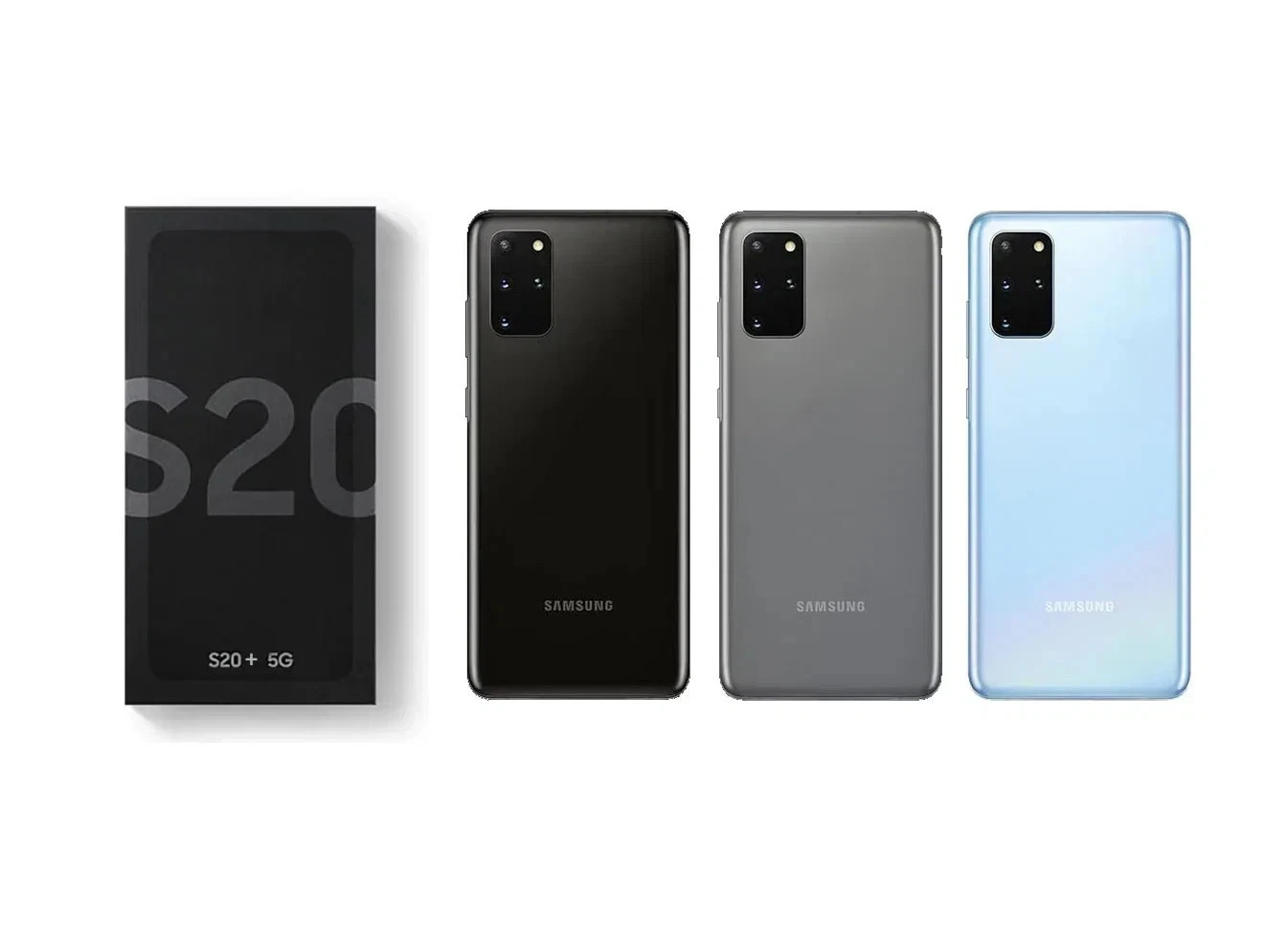 NEW SEALED Samsung Galaxy S20+ Plus 5G SM-G986U1 128GB GSM+CDMA Factory Unlocked