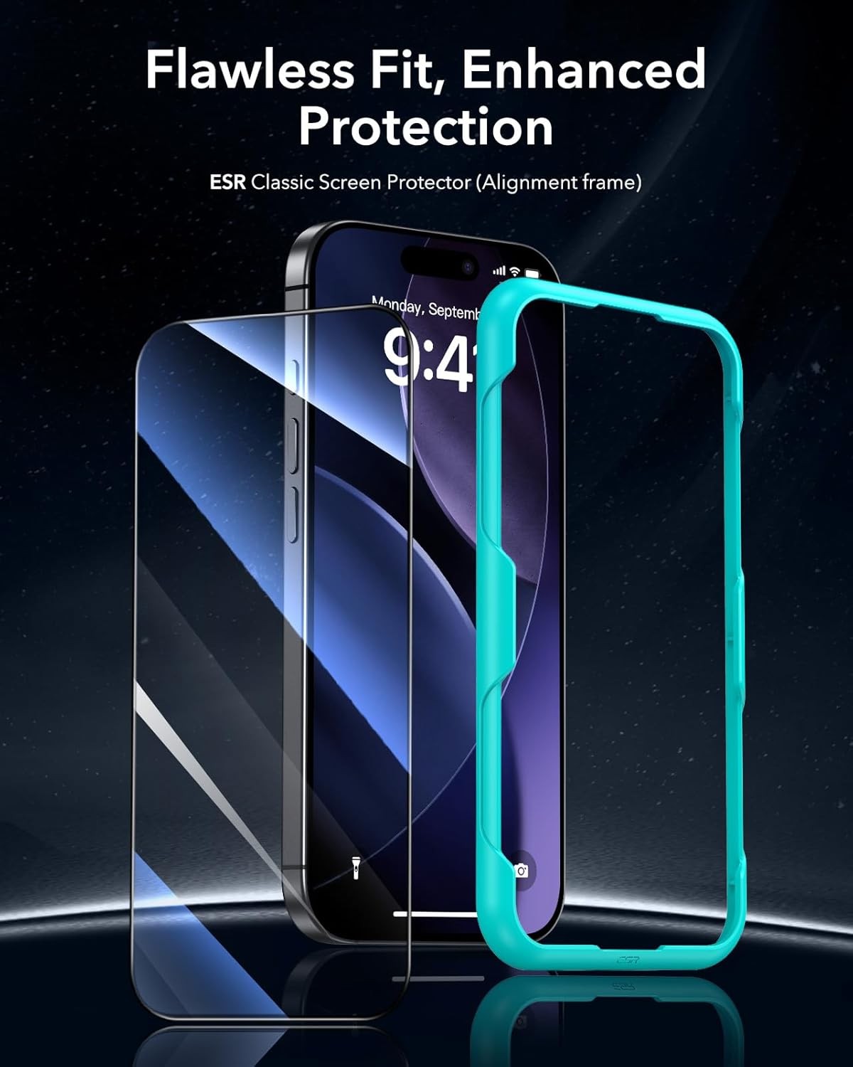 3 Pack Tempered Glass Screen Protectors for iPhone 17e/16e/14/13/13 Pro 9H
