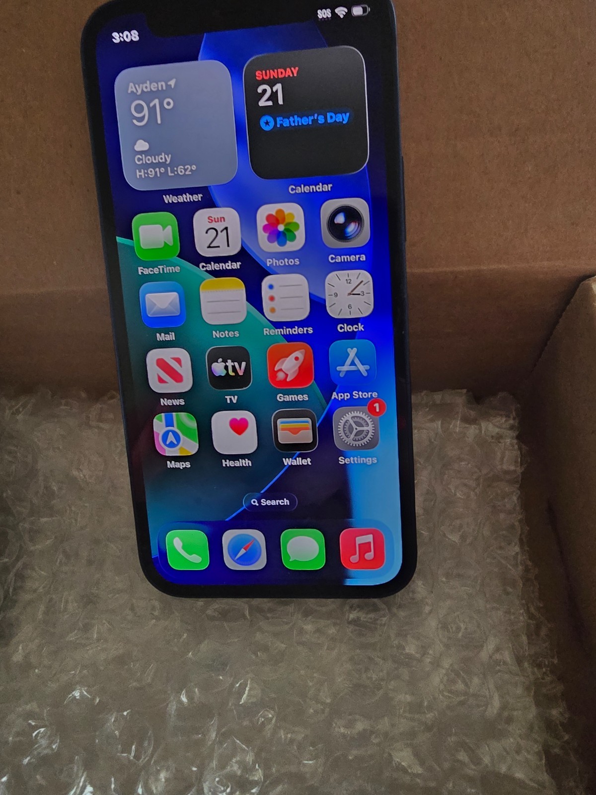 Apple iPhone 12 mini – 64 GB – Blue (Unlocked)
