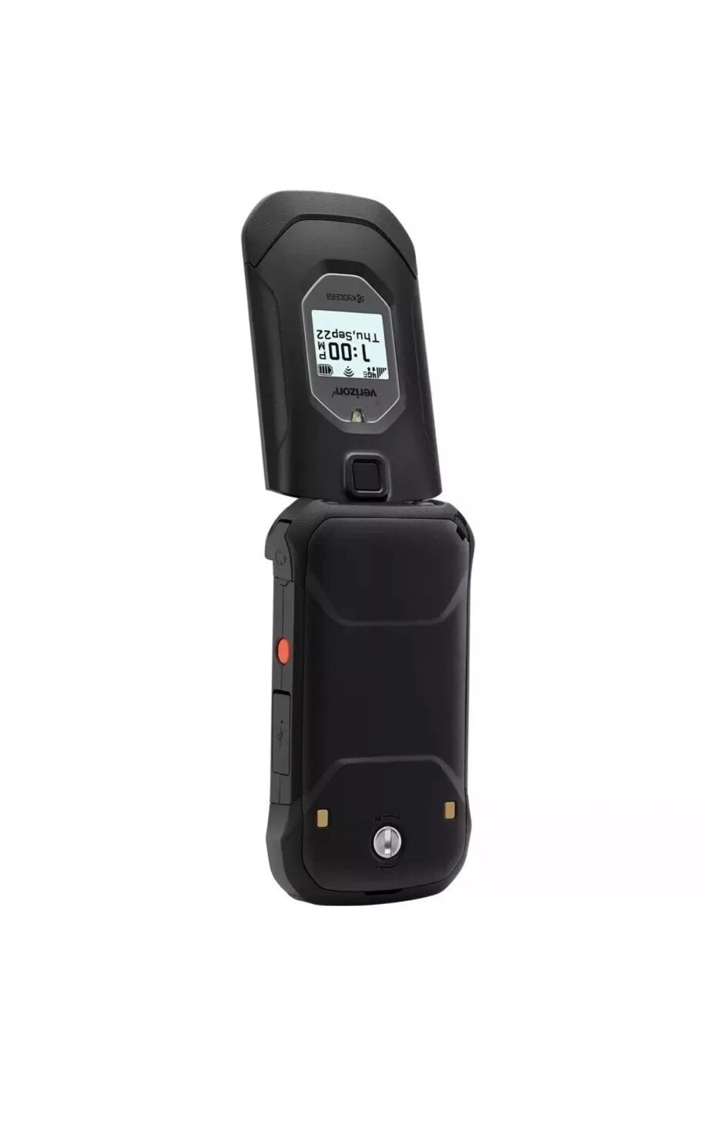 A+ 10/10 Cond Kyocera DuraXV+ Plus E4811NC 16GB Black (Verizon) RUGGED no camera