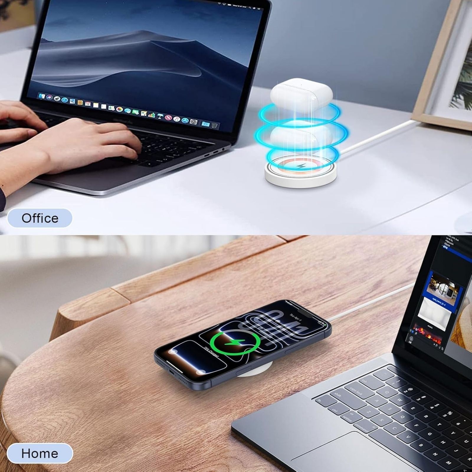 15W Wireless Fast Charger Pad for Samsung Galaxy S26+ S26 S25 4FT
