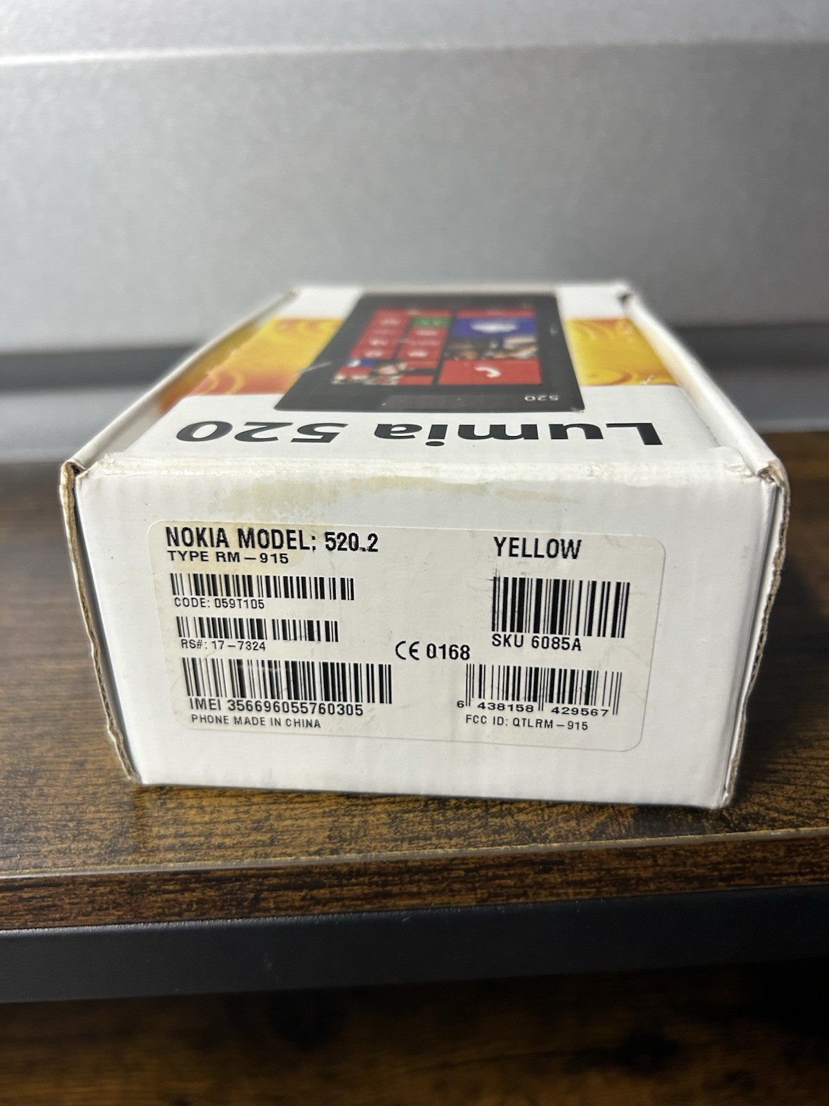 Nokia Lumia 520 – Yellow(AT&T) Open Box Untested As Is