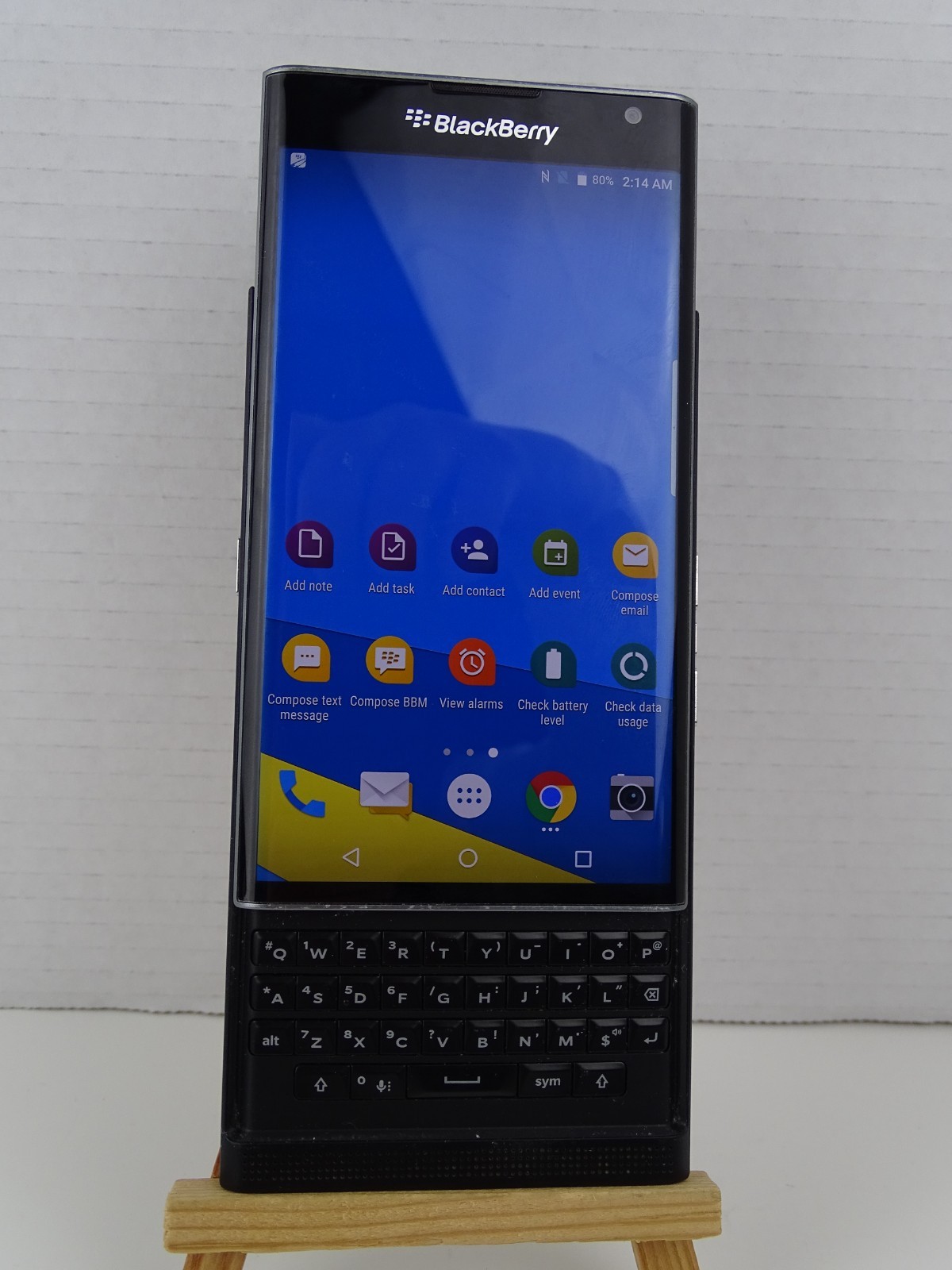 BlackBerry Priv Smartphone – STV 100-1 Android 32GB 4G Unlocked CA Tested