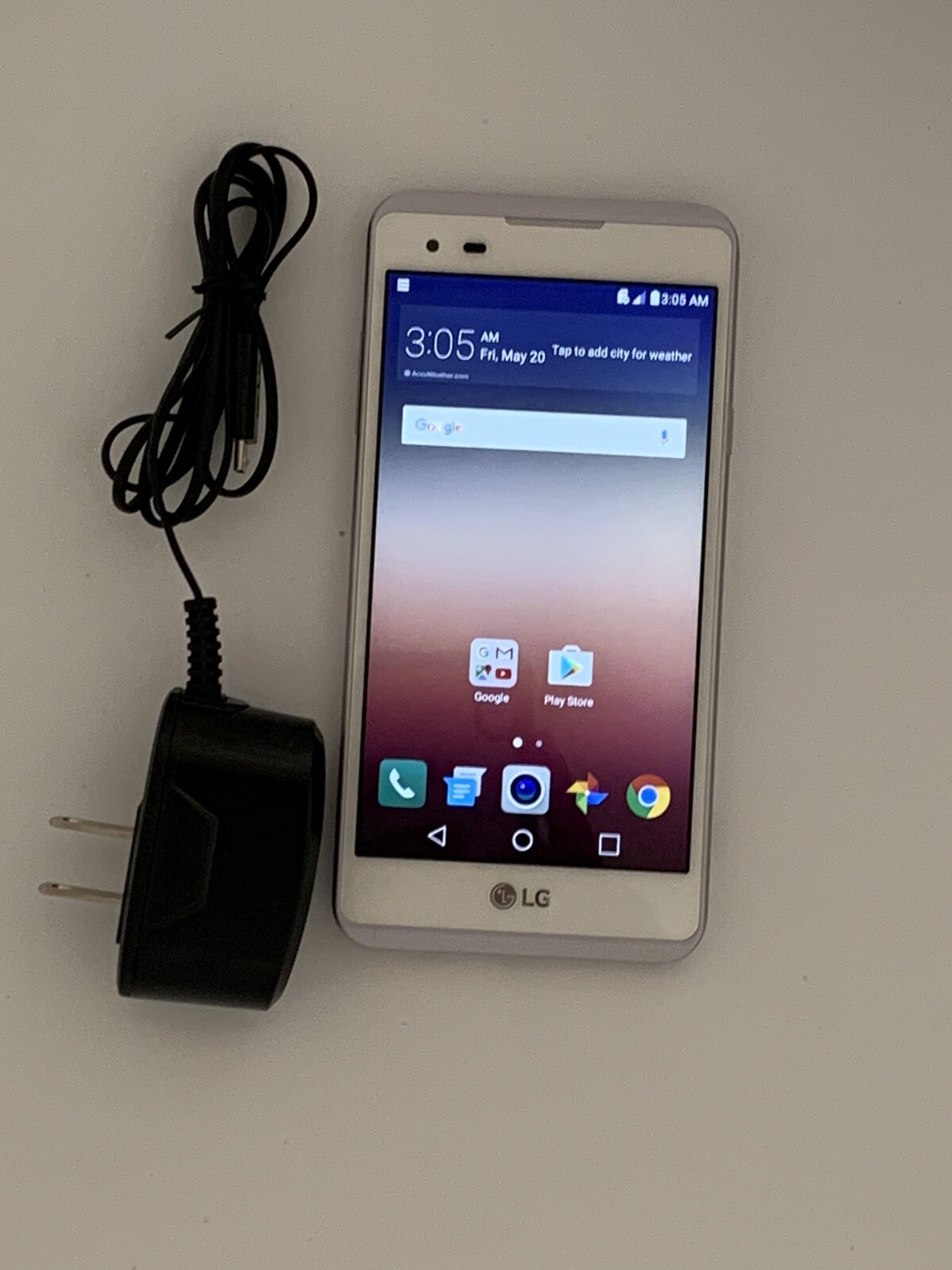 LG Tribute Cell Phone LGLS676 16GB-Sprint White 16GB Android Grade A Condition