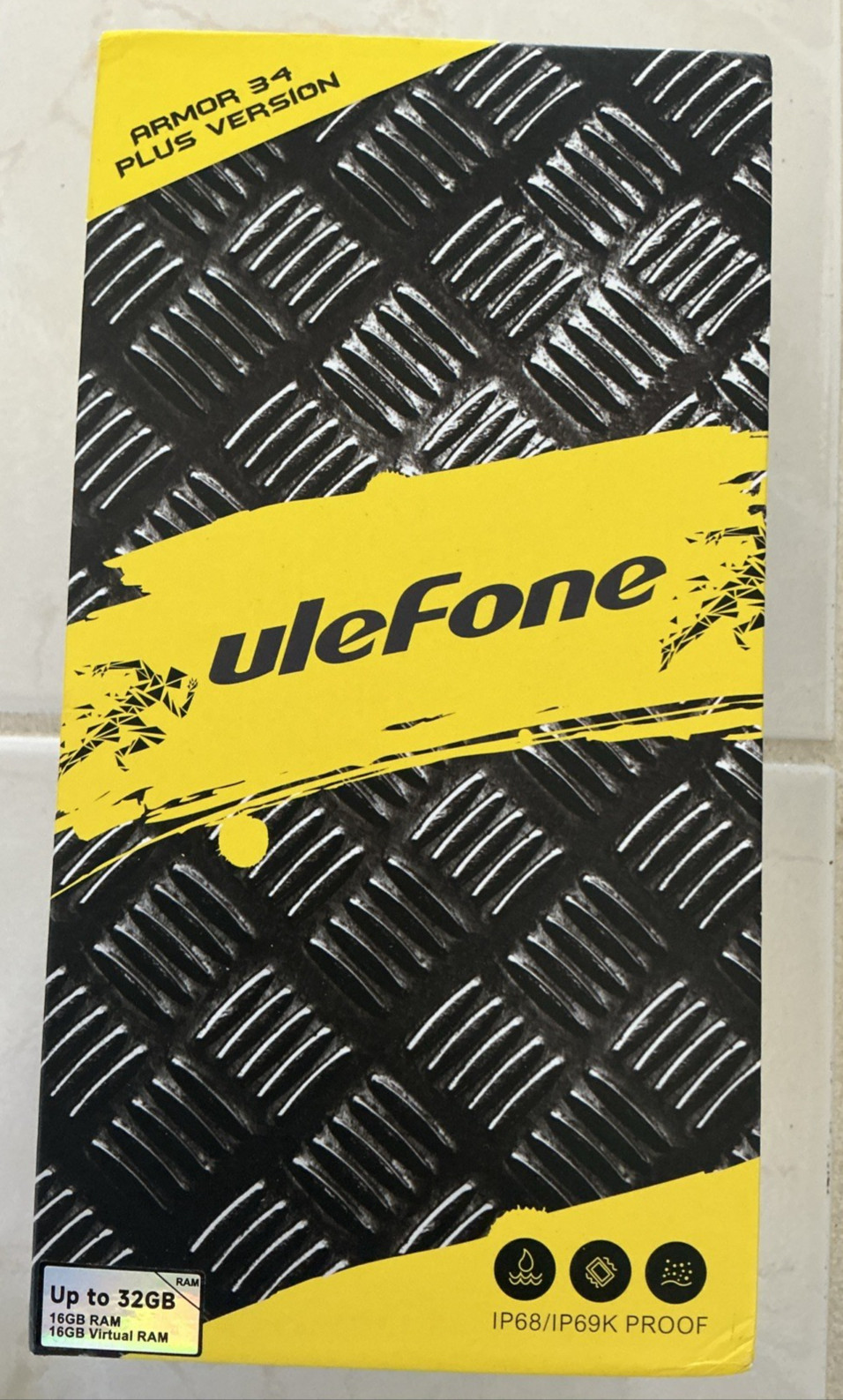 Ulephone Armor 34 Plus, 32 GB RAM, 512GB ROM, Triple back Camera, 32MP Front Cam