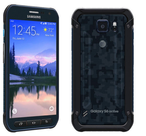 Samsung Galaxy S6 Active G890A 32GB AT&T Unlocked Android Smartphone Good B+ US