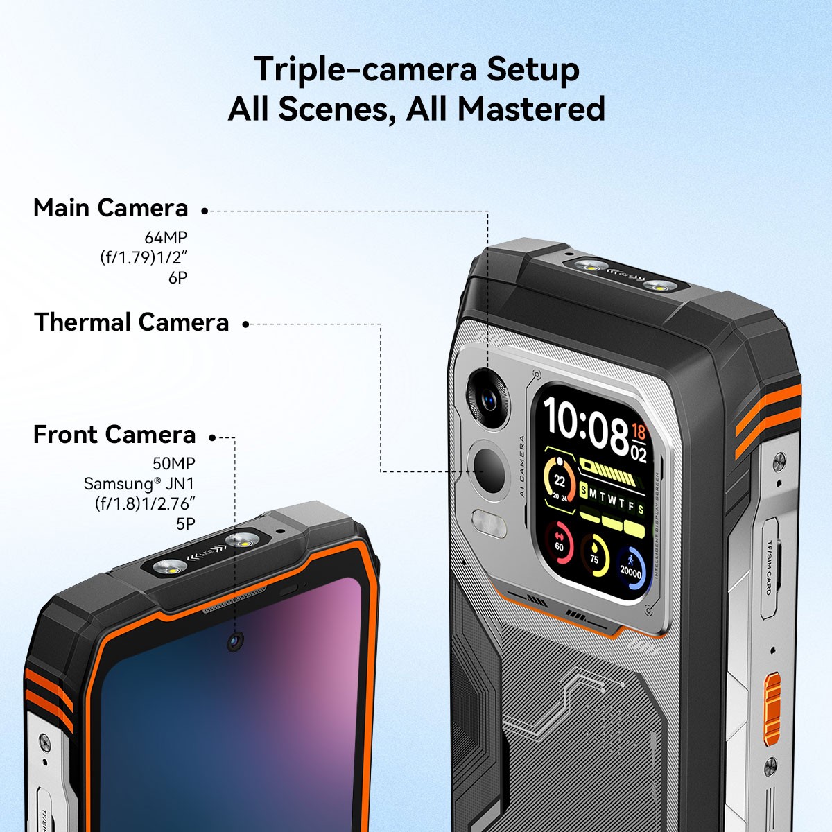 Blackview XPLORE 1 Pro 5G Rugged Smartphone 48GB+512GB FLIR Thermal Imaging NFC