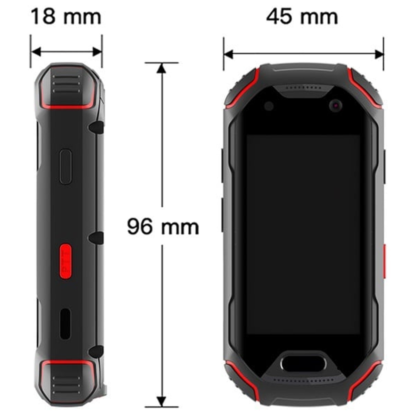 Unihertz Atom Unlocked Mini Smartphone 4GB 64GB IP68 NFC Dual SIM Android