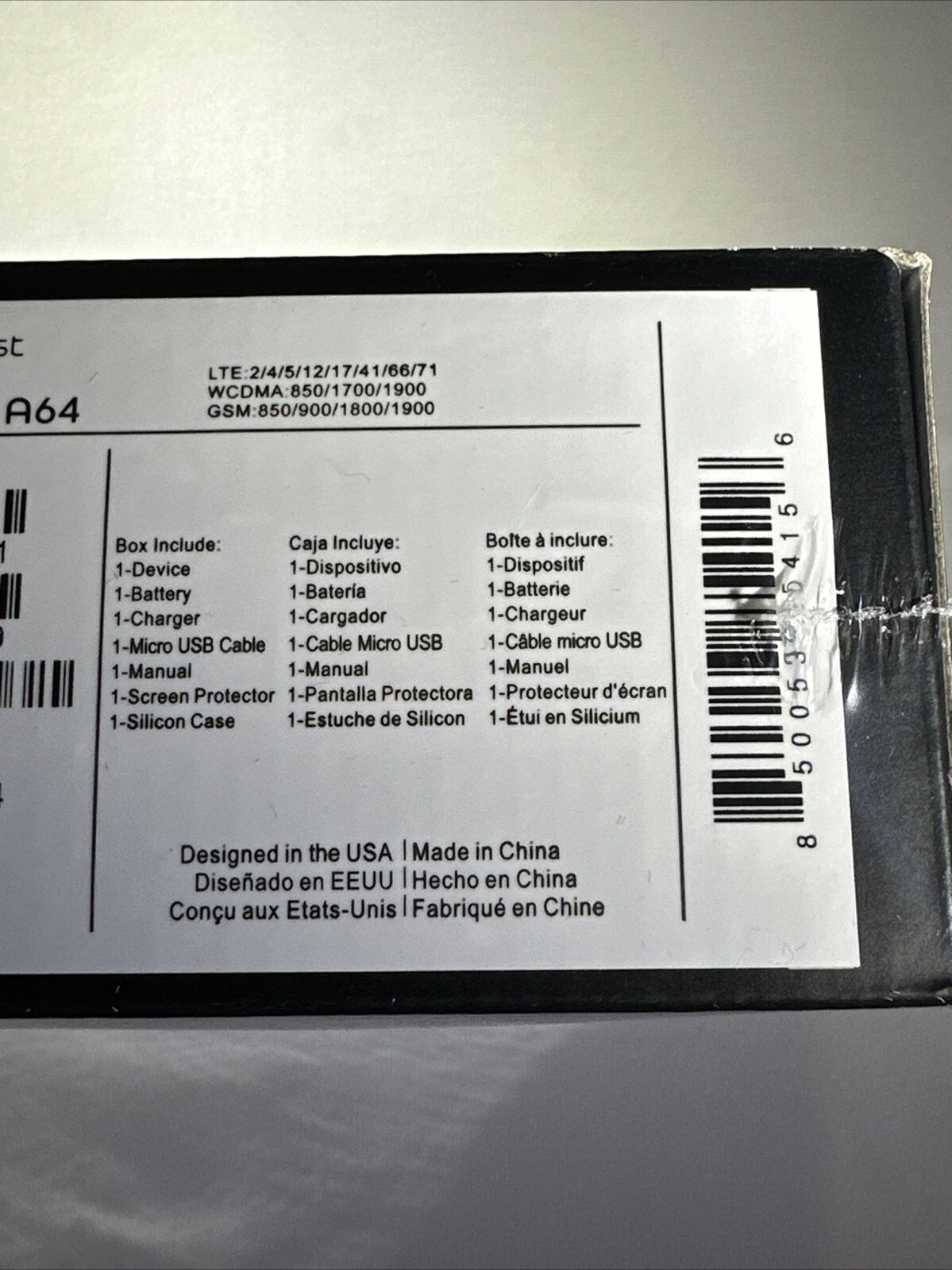 Sealed. Maxwest Astro A64 32GB Dual Sim (Unlocked) Black. Android 13 Cell Phone