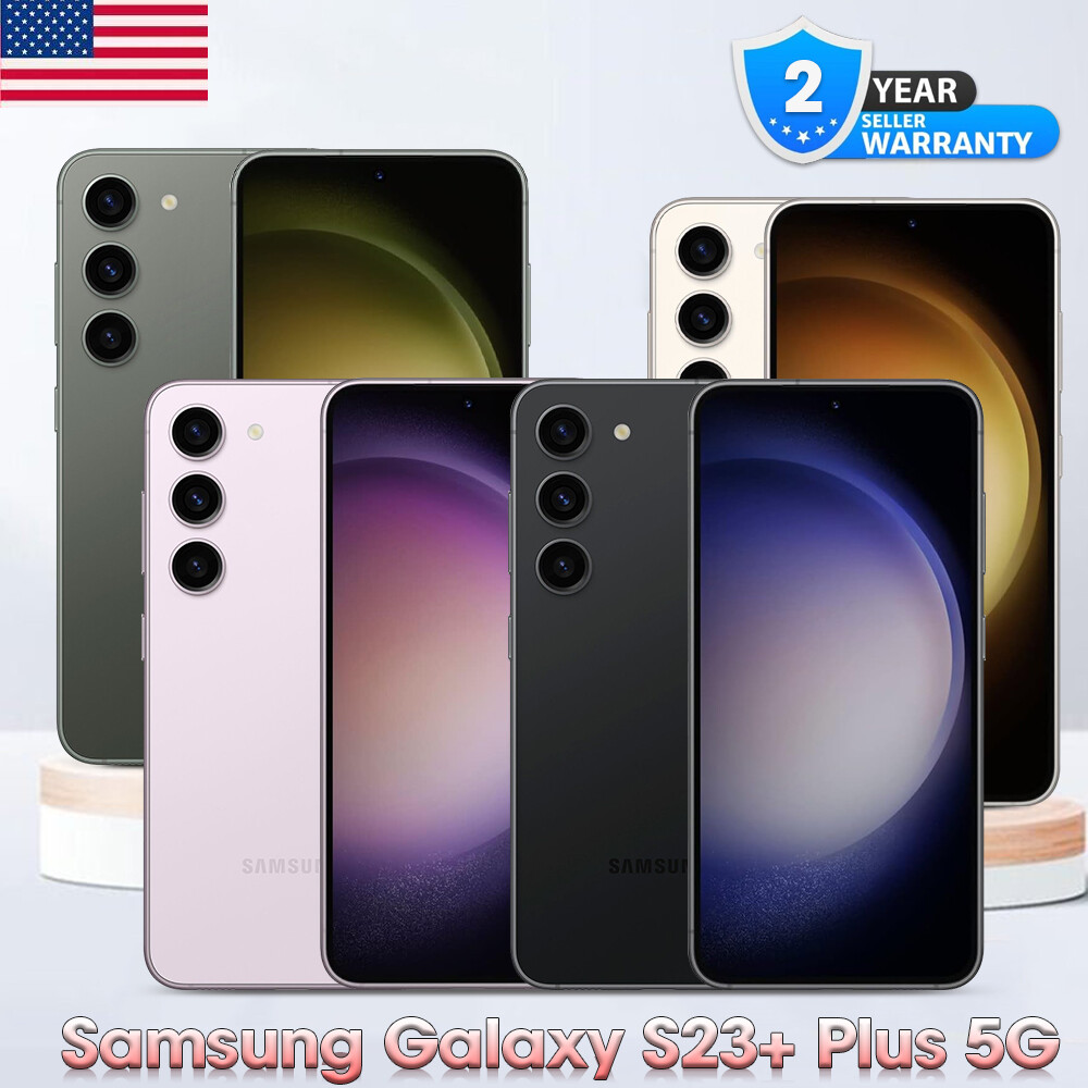NEW & Sealed SAMSUNG GALAXY S23+ PLUS 5G/S23 ULTRA 5G GSM CDMA FACTORY UNLOCKED