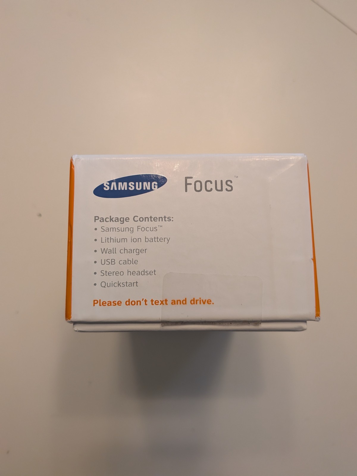 Samsung Focus Windows Phone (Open box, never used)