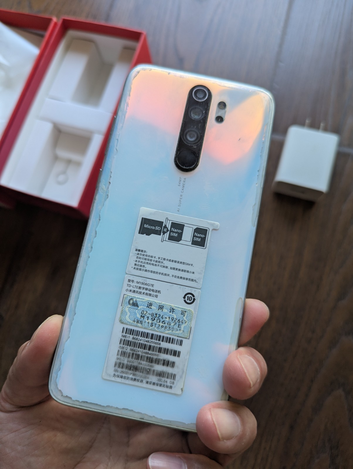 Redmi Note 8 Pro White 64G ( China Version )