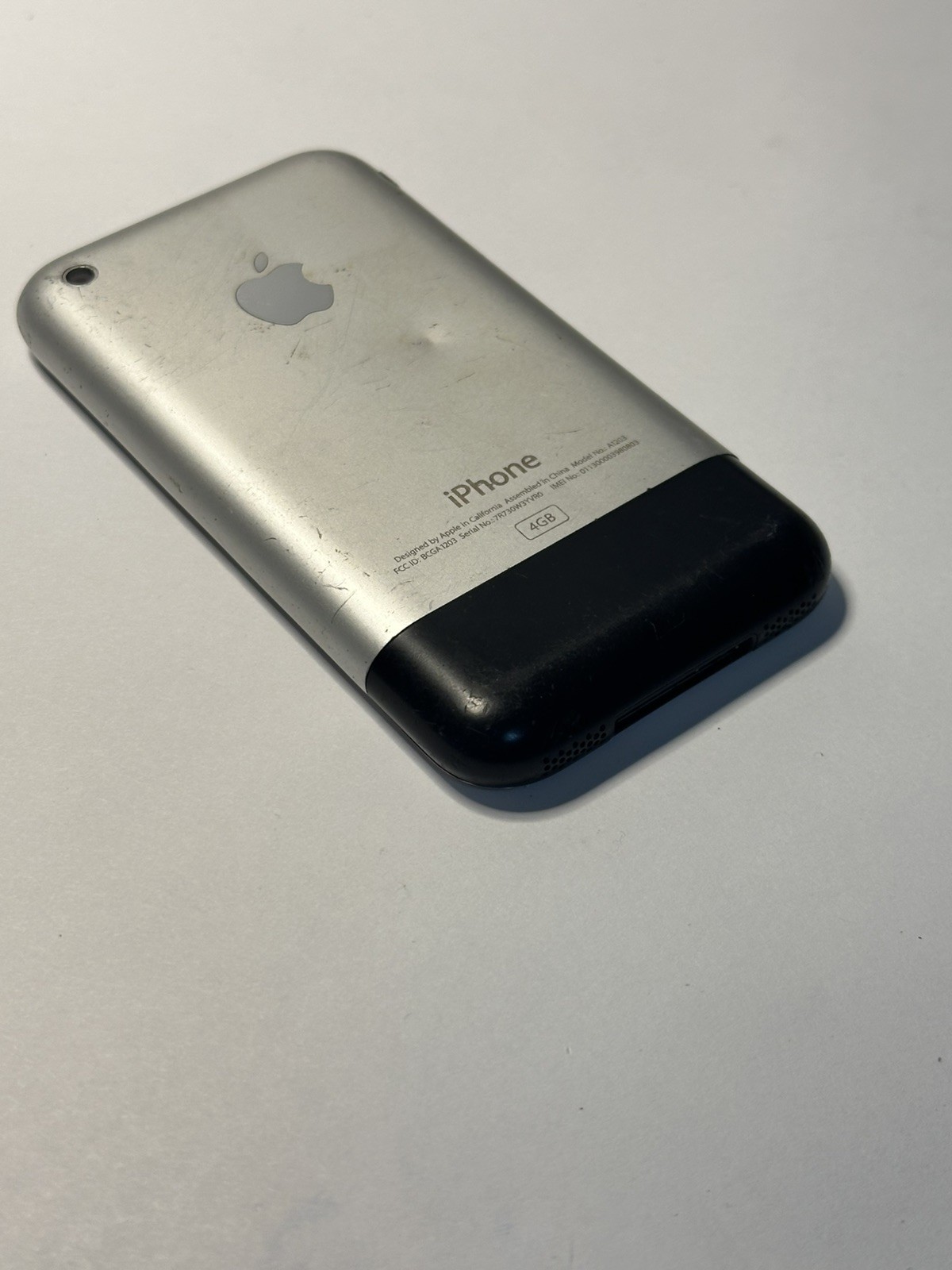 Rare iOS 1.0 Apple iPhone 1st Generation – 4GB – Black A1203 (GSM) 2G MA501LL/A