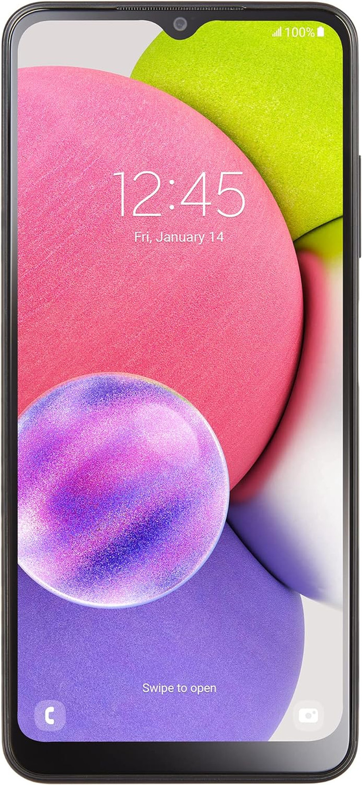 Samsung Galaxy A03S, 32GB, Black – Prepaid Smartphone (Locked)