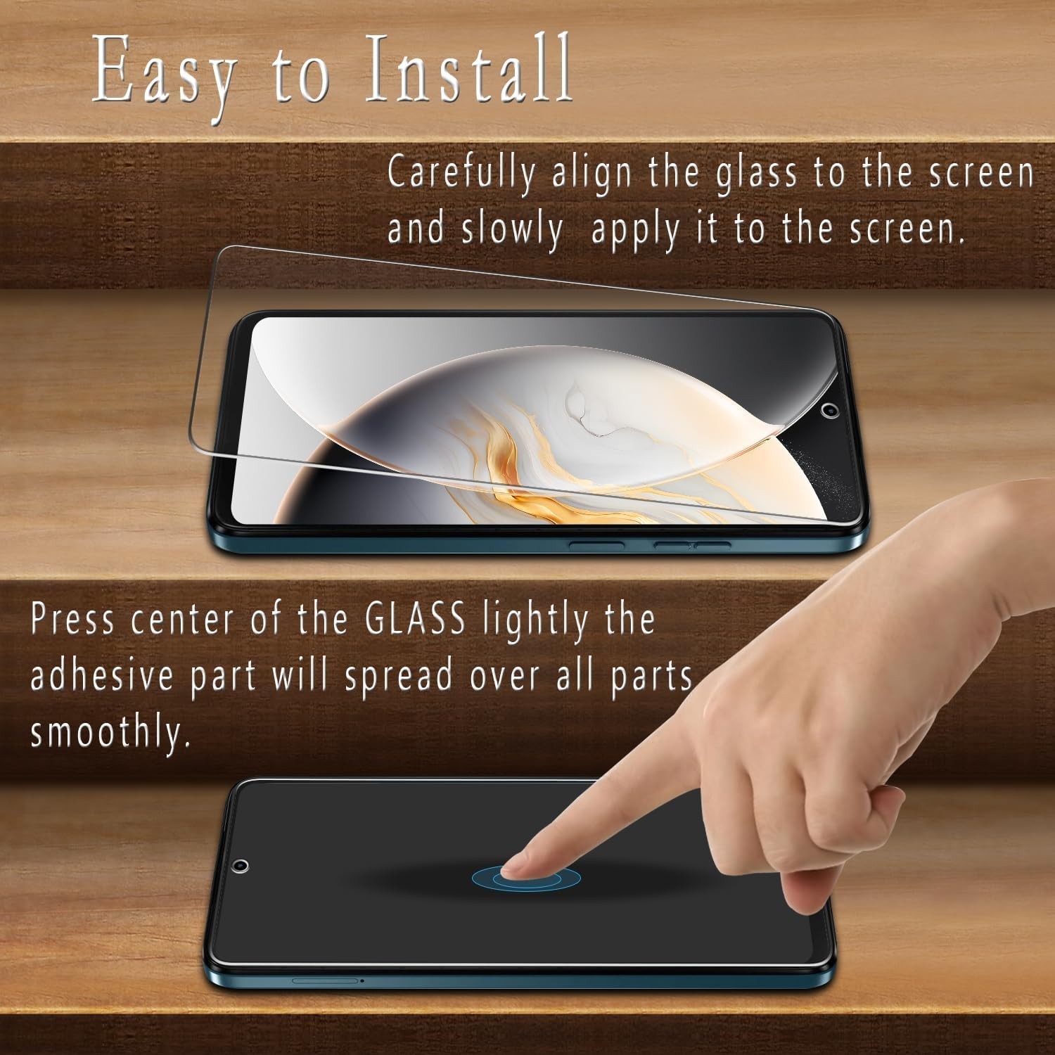 2PCS Screen Protector for Motorola Moto G 5G 2026 Tempered Glass Anti Scratch Bu