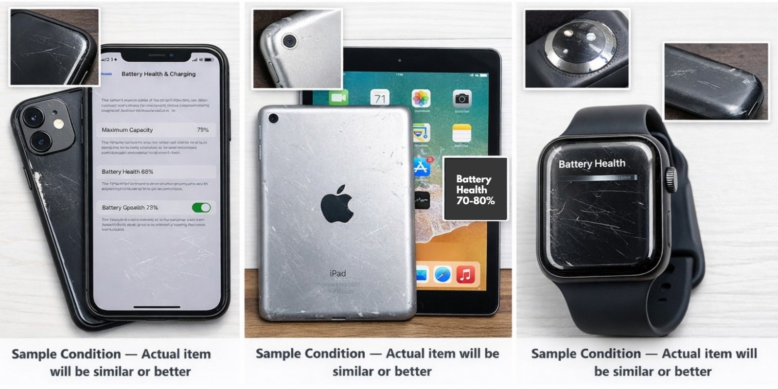 Apple iPhone 15 A2846 128GB 256GB 512GB Unlocked Smartphone – HEAVY SCRATCH