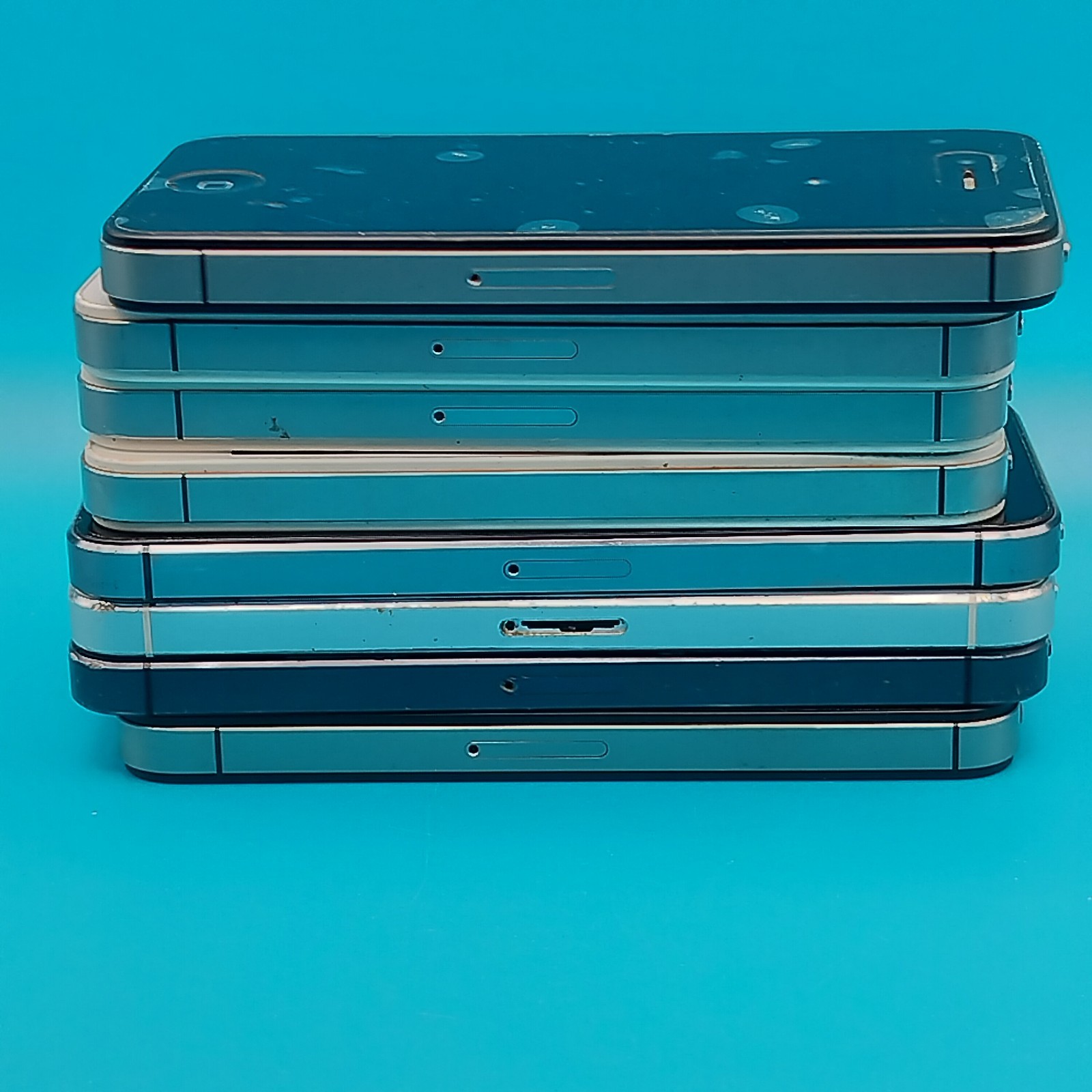 Apple IPhone Lot 8 Smartphones Mixed Models Parts Repair As Is Read Description