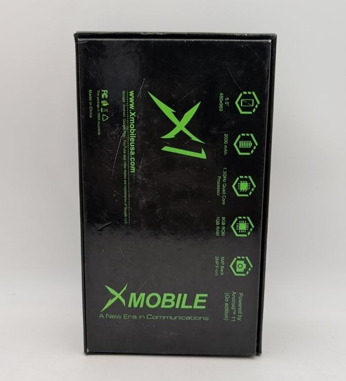 XMobile X1 Android Smartphone 8GB 5MP Camera Unlocked 5.5″ Display 4G LTE Teal