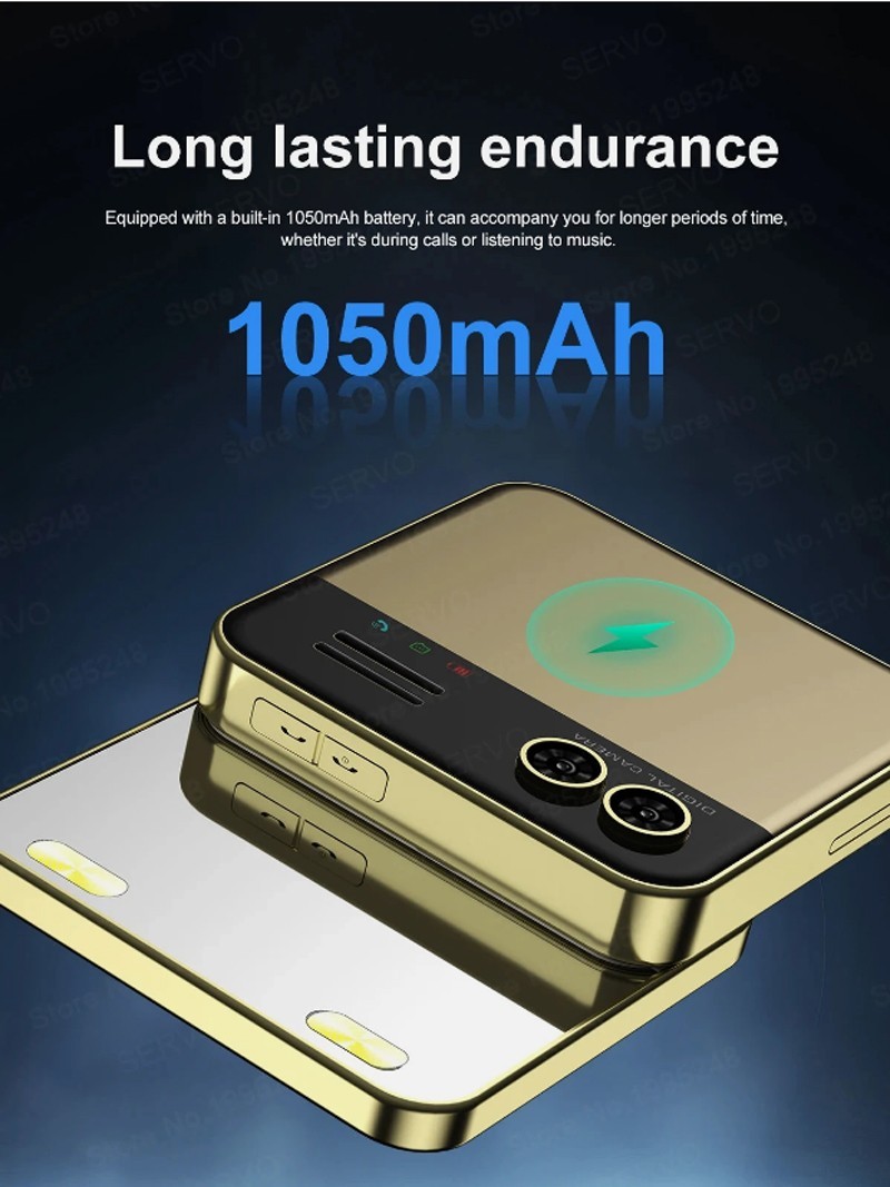 Unlocked Mini Rotating Sliding Mobile Cell Phones GSM Speed Dail Dual SIM Phone