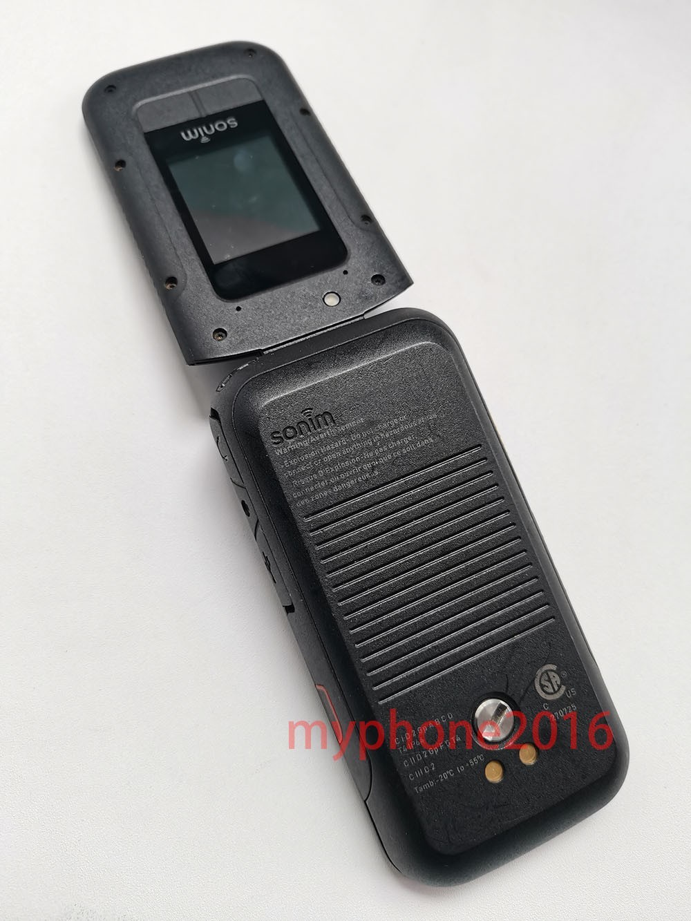 Sonim XP3plus (X320) 5G Unlocked (Any Carrier) 4G LTE Camera Rugged Flip Phone