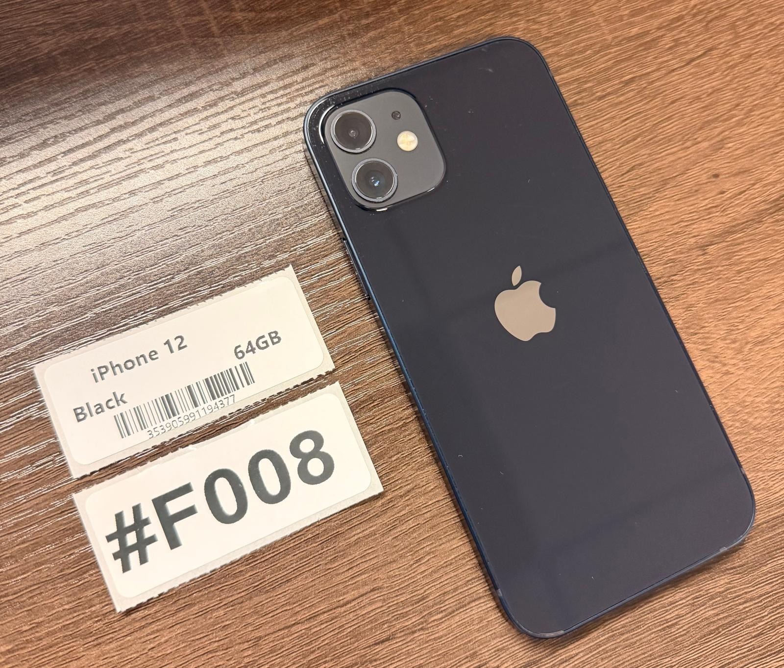 Apple iPhone 12 64GB Black -Unlocked- Read Seller Notes