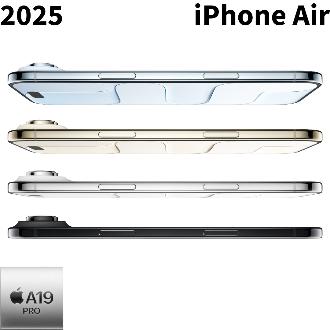 2025 Apple iPhone 17 Air 65inch A3260 USA eSIM Unlocked G2U