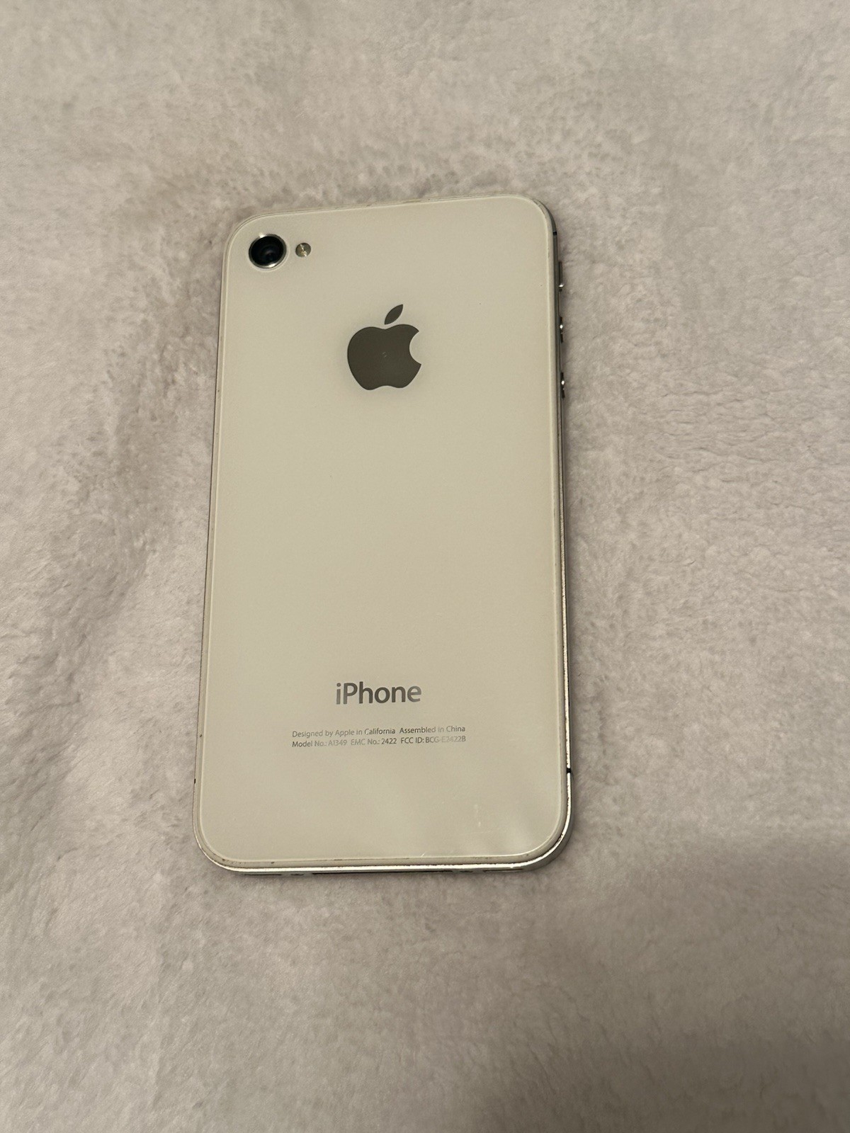 Apple iPhone 4 White A1349 CDMA Factory Reset No Activation Lock