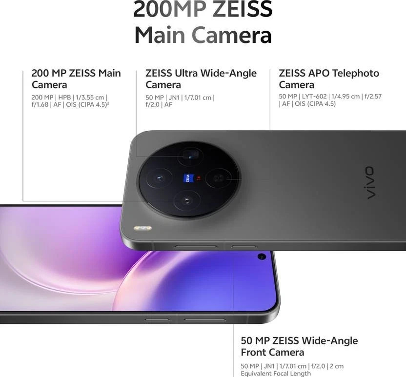 vivo X300 (Red, 512 GB) (16 GB RAM) Global Version No Tariff To USA