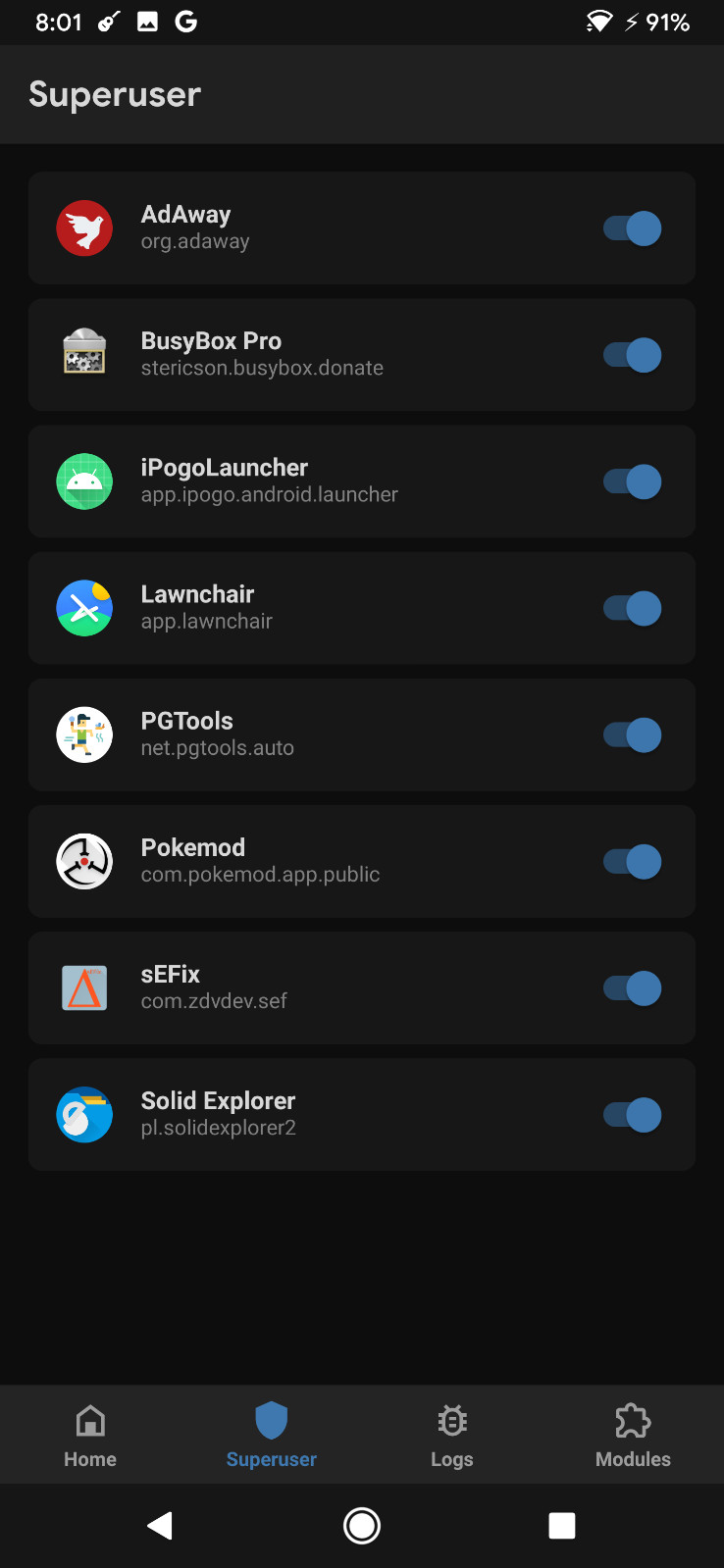 Rooted LG V40 ThinQ 64GB 6GB Memory Pokemon Go Ready 64Bit CPU