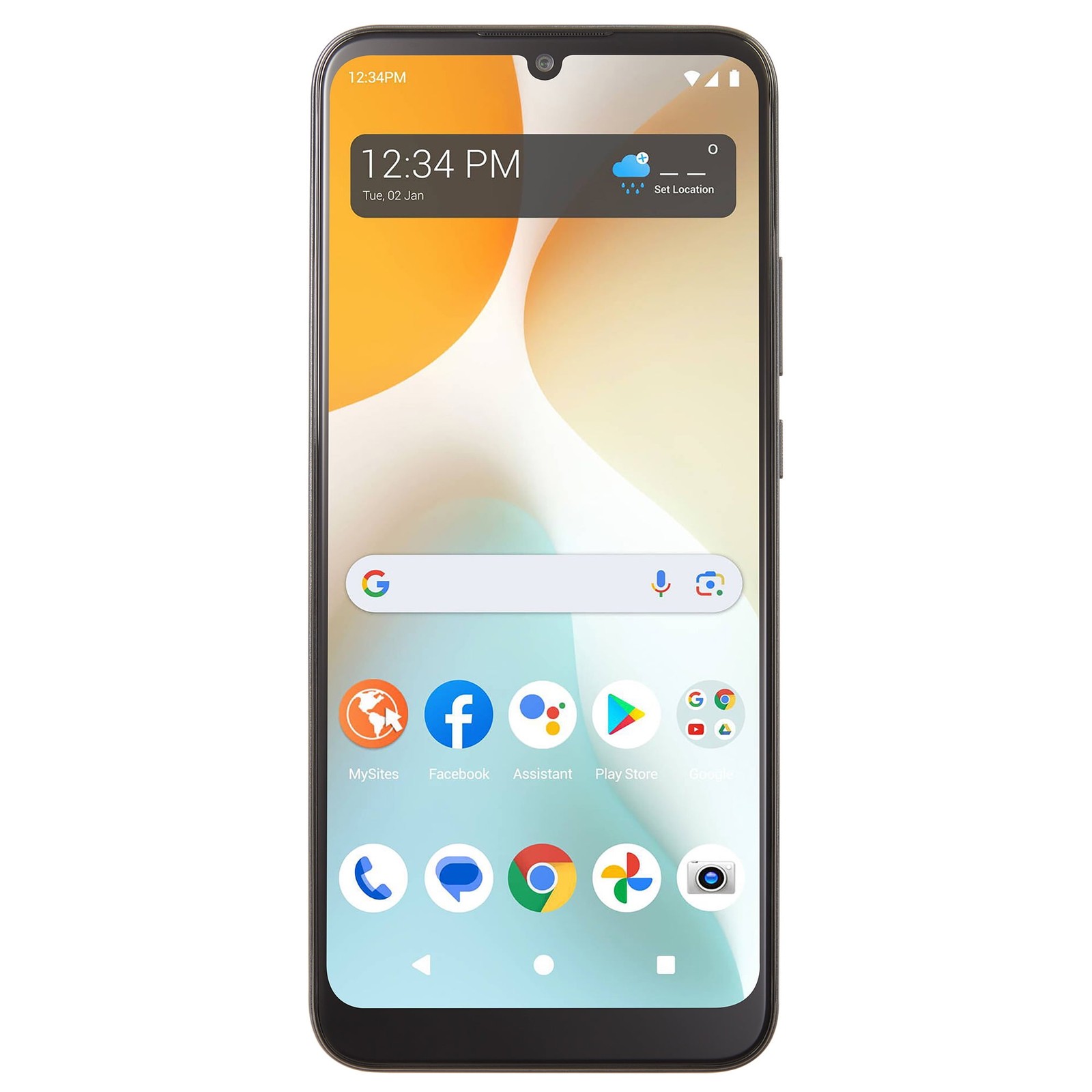 BLU View 5 Pro Prepaid Smartphone 64GB Gray 6.75in LCD Octa Core 2.2GHz 4GB RAM