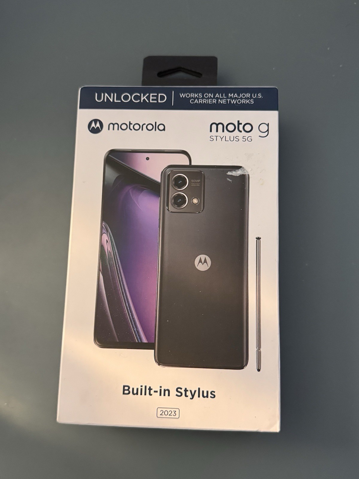 New Motorola Moto G Stylus 5G 2023 Unlocked (256GB) – Cosmic Black (XT2315-1)